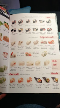 Restaurant de sushis Restaurant Sushi Nord à Béthune (le menu)