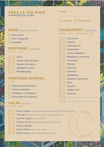 Restaurant Baka | sushi • poke • lifestyle à Naples (le menu)