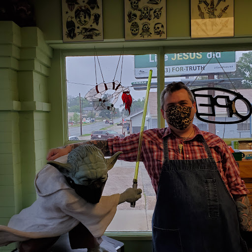 Explore ghostemane tattoo ideas, creative tattoo ideas in Shreveport, available at Red Handed Tattoo