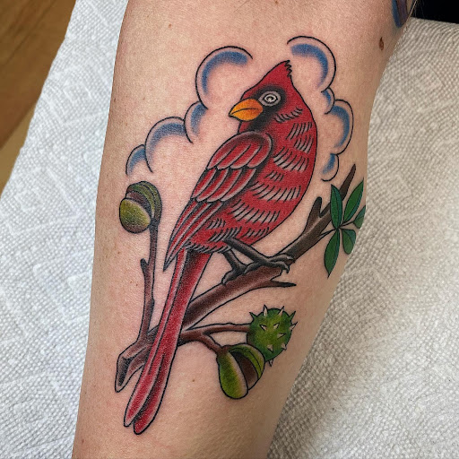 Explore tiny ankle tattoo ideas, creative tattoo ideas in Delaware, available at Rose & Web Tattoo