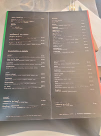 Menu du Le St Nicola à Besançon