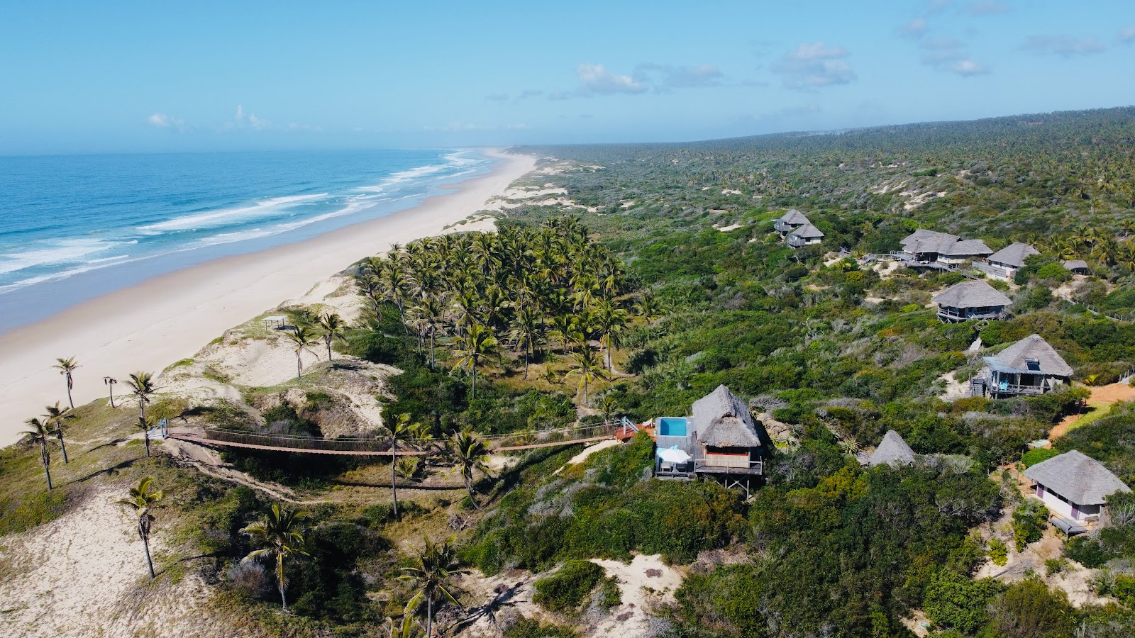 Foto de Travessia Beach área de comodidades