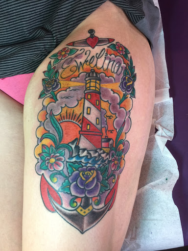 Explore tattoo ideas side, creative tattoo ideas in Warrenville, available at NoodlesTattoo Co. & Studio