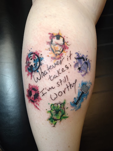 Explore mac miller tattoo ideas, creative tattoo ideas in Johnson City, available at Defiant Designs