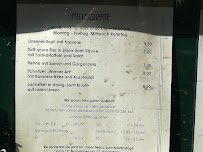 Carte du Ronny's Restaurant à Chemnitz