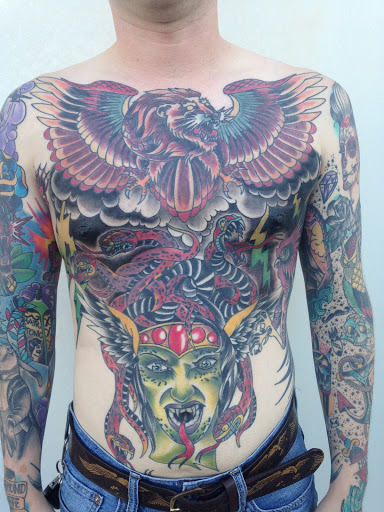 Explore adrenaline tattoo ideas, creative tattoo ideas in Maumelle, available at Lucky Bella Tattoos
