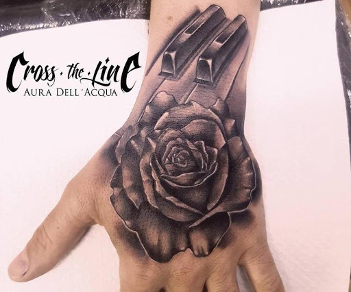 Cross The Line Tattoo