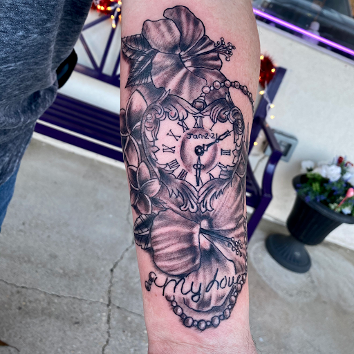 Explore tattoo ideas for birthdays, creative tattoo ideas in Ocean View, available at Moonlight Tattoo