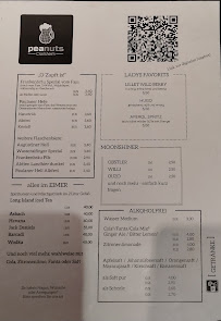 Menu du Peanuts à Crailsheim