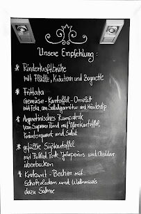 Menu du Café-Bistro Vis à Vis à Seeheim-Jugenheim