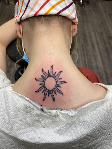 Explore monogram tattoo ideas, creative tattoo ideas in Buffalo, available at True Gloom Tattoo Studio