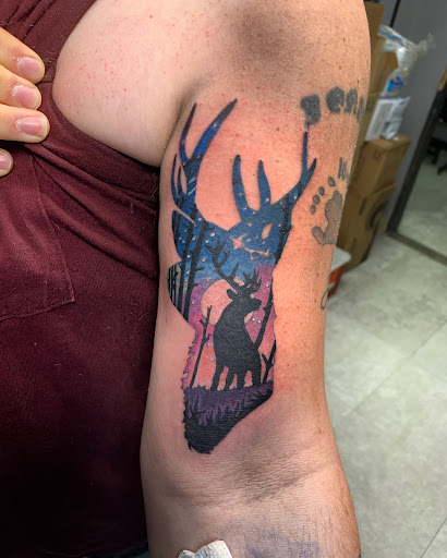 Explore small color tattoo ideas, creative tattoo ideas in Hudson Falls, available at ALTERED ADDICTION TATTOOS