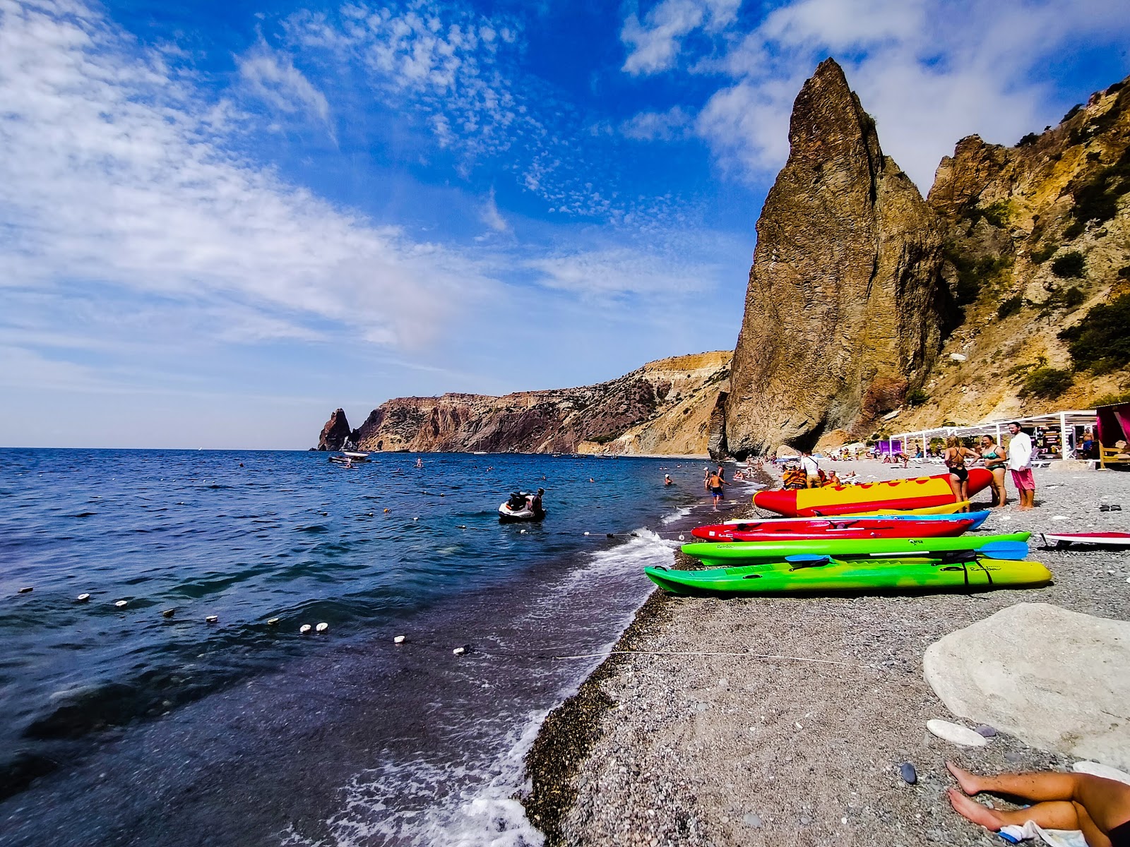 Fotografija Jasper Plaža nahaja se v naravnem okolju