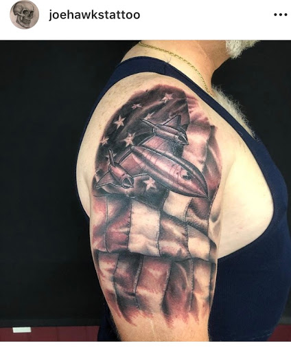 Explore tattoo ideas for sons names, creative tattoo ideas in Tampa, available at HAWKS ELECTRIC TATTOOS