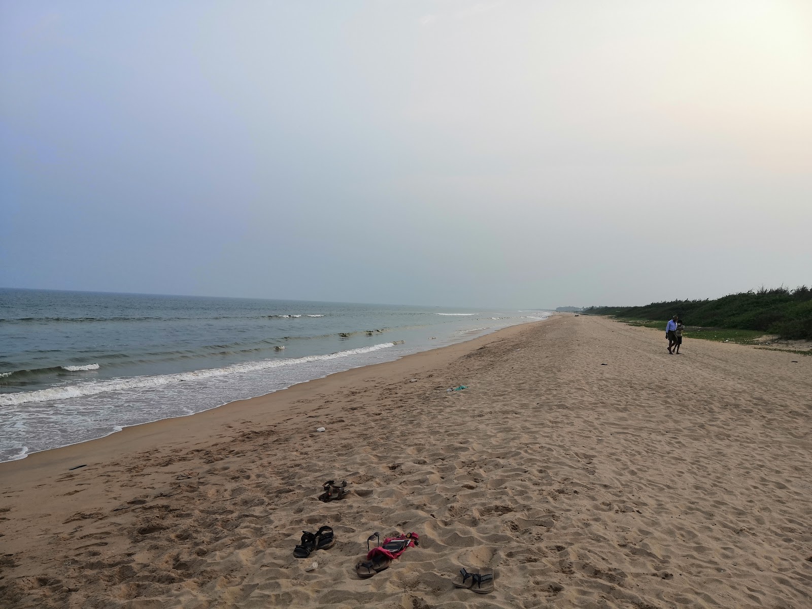 Photo de Ethamukkala Beach avec droit et long
