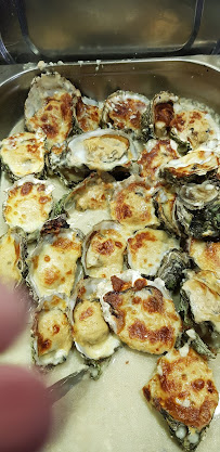 Huîtres Rockefeller du Restaurant de fruits de mer La Ferme Marine - La Tablée à Marseillan - n°20