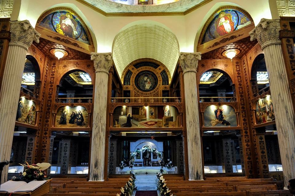 كنيسة القديسة العذراء مريم والقديس القوي الأنبا موسى الأسود بوكالة البلح كنائس وسط القاهرة