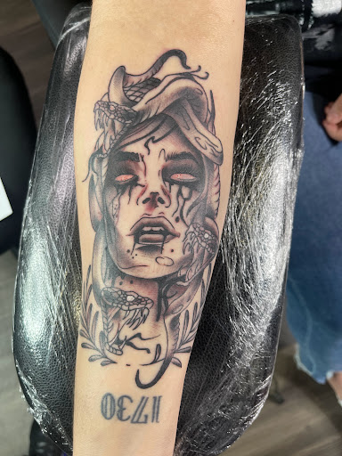 Explore shih tzu tattoo ideas, creative tattoo ideas in Orange Park, available at Big City Tattoo and Piercing