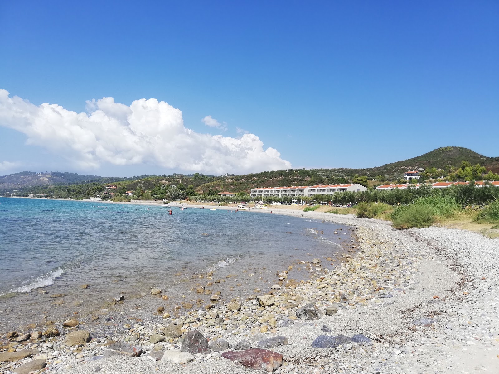 Photo de Anastasia beach avec rivage droit, long
