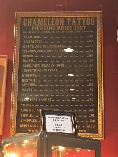 Tattoo Shop «Chameleon Tattoo & Body Piercing», reviews and photos, 36 John F. Kennedy St, Cambridge, MA 02138, USA