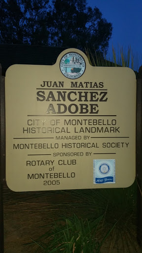 Historical Landmark «Juan Matias Sanchez Adobe», reviews and photos, 946 N Adobe Ave, Montebello, CA 90640, USA