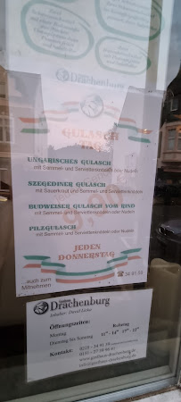 Carte du Gasthaus Drachenburg à Bonn