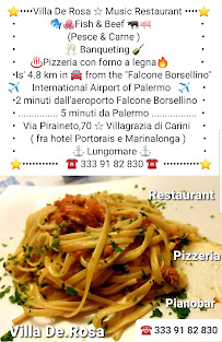 Villa de rosa di Rosario Giacchi à Carini carte