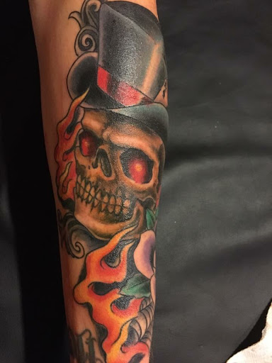 Explore softball tattoo ideas, creative tattoo ideas in Saint Augustine, available at Ms. Deborahs Fountain of Youth Tattoo & Body Piercing
