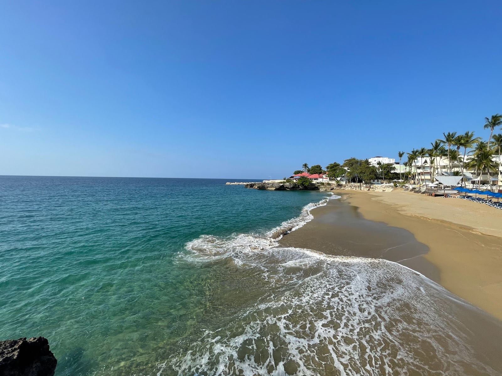 Casa Marina Plajı'in fotoğrafı parlak ince kum yüzey ile