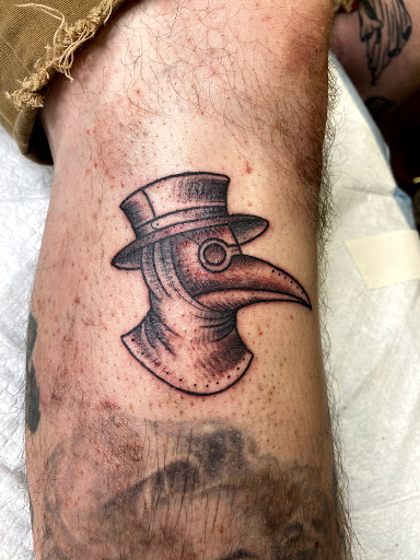 Explore tattoo ideas on back of neck, creative tattoo ideas in Modesto, available at Inkwell Tattoo