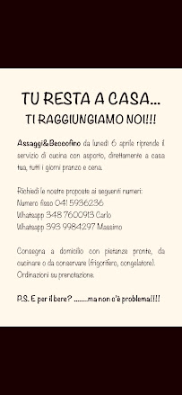 Restaurant Ristorante Assaggi Beccofino à Mogliano Veneto (la carte)