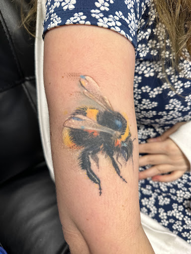 Explore chest cover up tattoos ideas for females, creative tattoo ideas in Eugene, available at Whiteaker Tattoo Collective