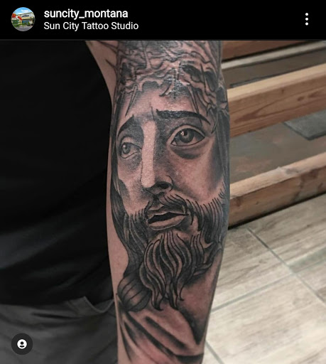 Explore the walking dead tattoo ideas, creative tattoo ideas in El Paso, available at Sun City Tattoo Montana