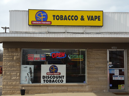 Smoker Friendly Tobacco & Vape #28, 7640 S Meridian St, Indianapolis, IN 46217, USA, 