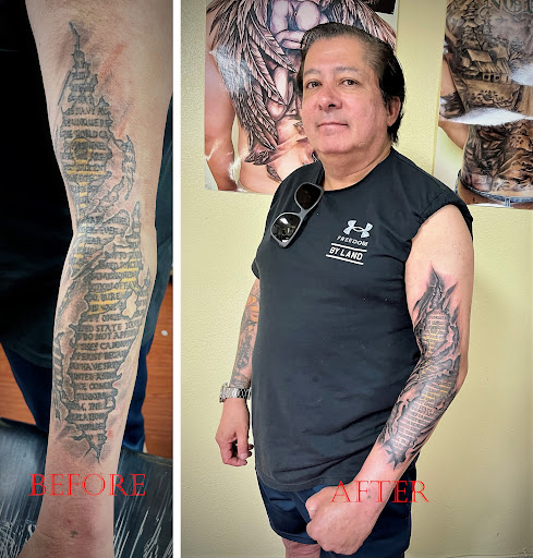 Explore family tattoo ideas for guys, creative tattoo ideas in Garden Grove, available at Anna Hang Tattoo