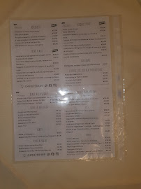 Restaurant italien Marechiaro Ristorante Pizzeria à Padua (le menu)