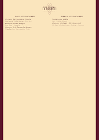 Restaurant spécialisé dans les petites portions à partager Enoteca Ciccimonelli à Iglesias - menu / carte