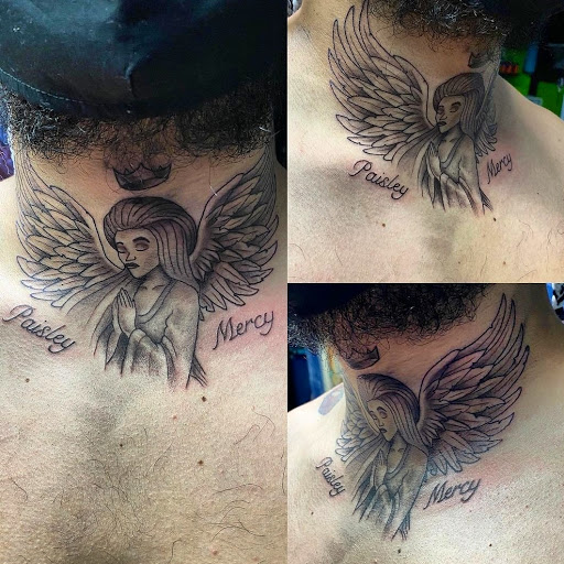 Explore deltoid tattoo ideas, creative tattoo ideas in Vancouver, available at Studio X Tattoos & Piercings