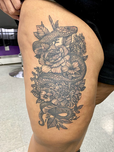 Explore established tattoo ideas, creative tattoo ideas in Goshen, available at Lady Luck Studio