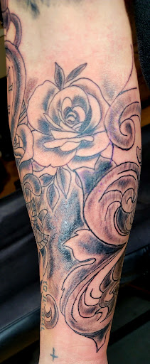 Explore chest tattoo men idea, creative tattoo ideas in Meridian, available at SK-Tattoo1