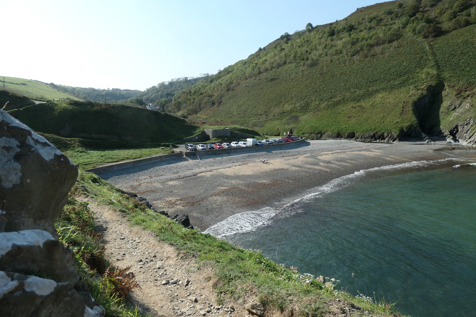 Zdjęcie Nanternis beach dziki obszar