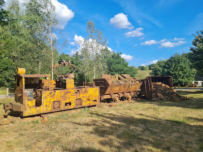 Ancien train de mine d'Hussigny-Godbrange à Hussigny-Godbrange