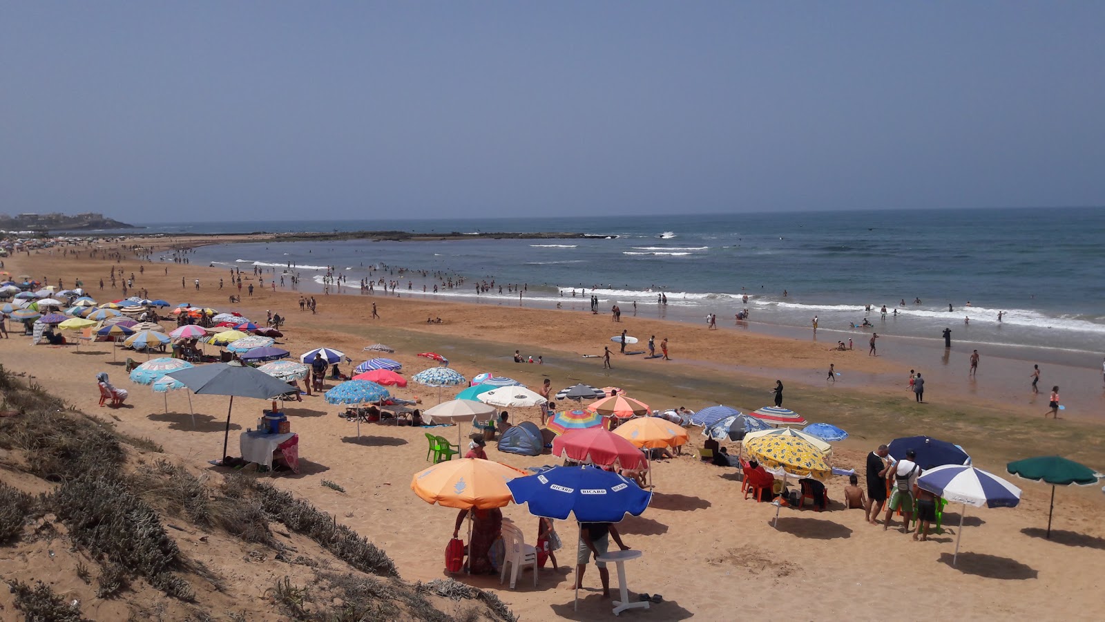 Fotografie cu Oued Cherrat Plage zonele de facilități