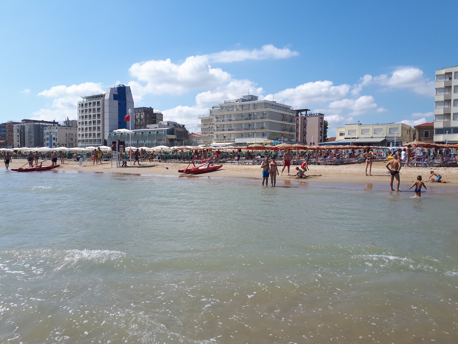 Fotografija Pesaro beach z prostorna obala