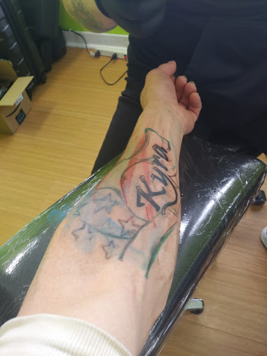 Explore witch moon tattoo ideas, creative tattoo ideas in Newport, available at Ago Fine Jewelry & Piercing