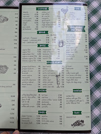 Menu / carte de La Villa Restaurante à Lisbon