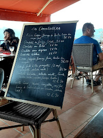 Restaurant Casa Corsa à L'Île-Rousse (le menu)