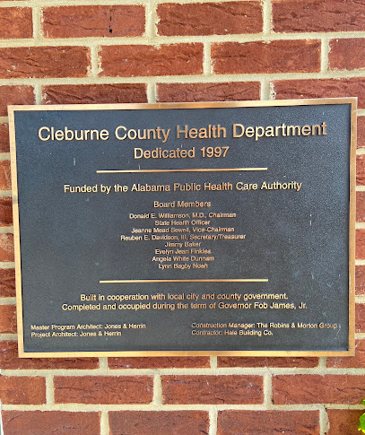 Cleburne County Health Department