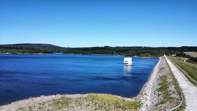Barrage de laprades à Cuxac-Cabardès