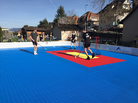 Unihockey Outdoorfeld Rebstein